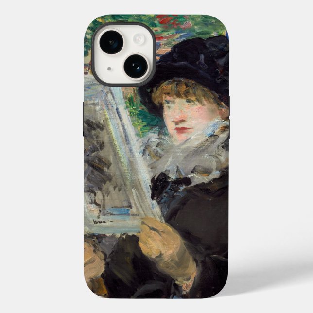 Funda De Case-Mate Para iPhone Edouard Manet - Mujer leyendo (Reverso )