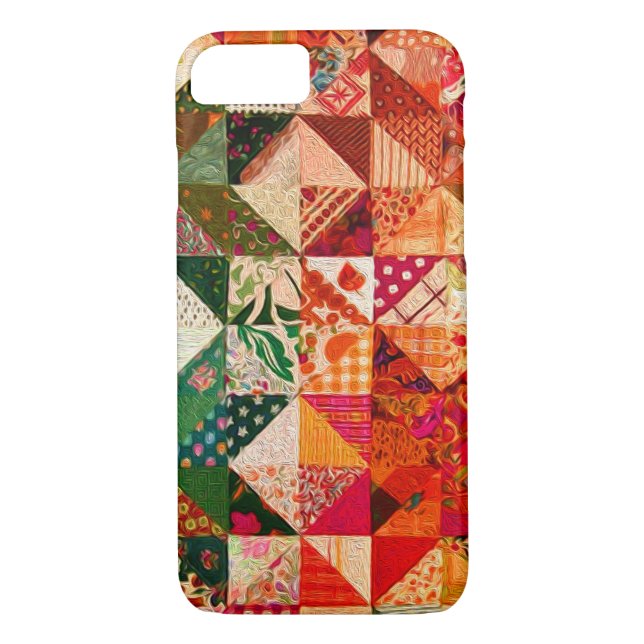 Funda De Case-Mate Para iPhone Edredón loco (Reverso)