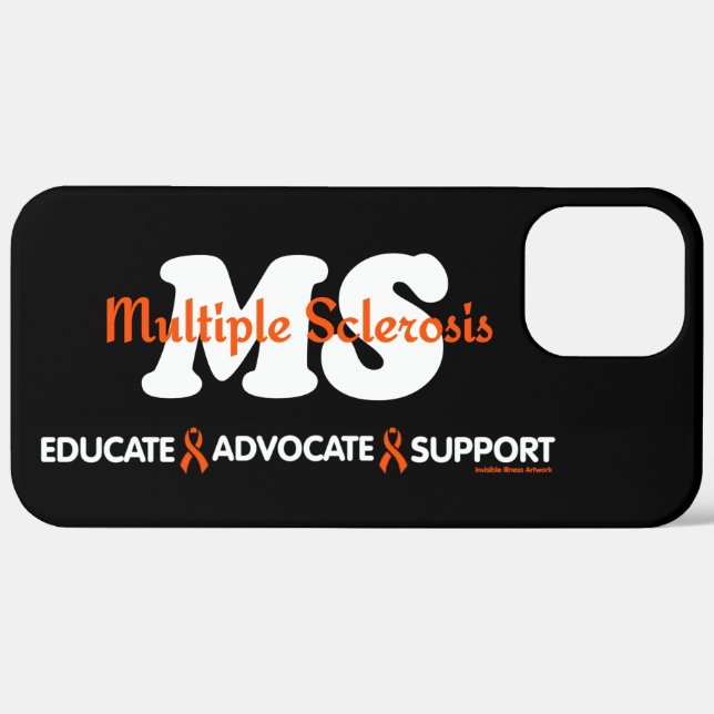 Funda De Case-Mate Para iPhone Educar Abogar Apoyar...EM (Reverso (Horizontal) )