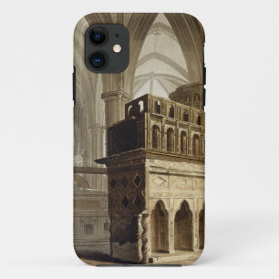 Funda Para iPhone 11 Edward el monumento del confesor, placa M de 'Wes