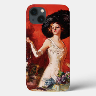Funda Para iPhone 13 Edwardian Glamour Chica
