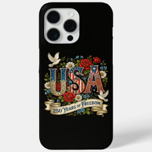 Funda Para iPhone 15 Pro Max EE. UU. América 1776-2026 250 Años Libertad