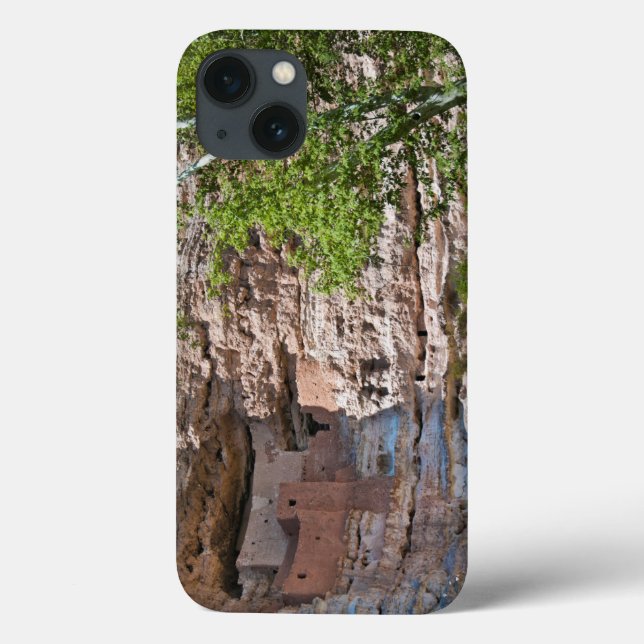 Funda De Case-Mate Para iPhone EE.UU., Arizona. Castillo de Montezuma, Las Ruinas (Reverso)