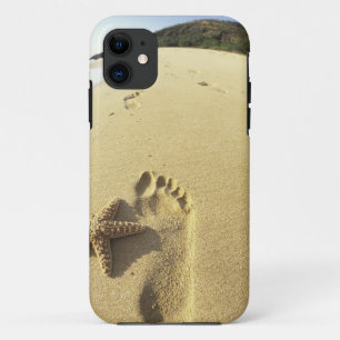 title_seo2 EE.UU., Hawaii, Maui, Makena Beach, Footprint y