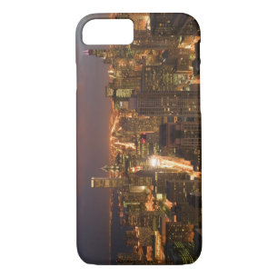 title_seo2 EE.UU., Illinois, Chicago: Vista nocturna del bucl