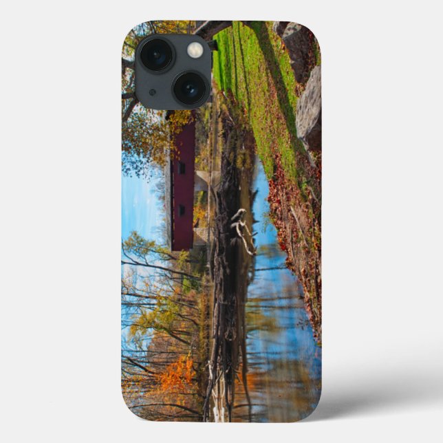 Funda De Case-Mate Para iPhone EE. UU., Indiana, Cataract Falls State Recreation (Reverso)