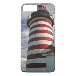 Funda Para iPhone 8 Plus/7 Plus EE. UU., Maine, Lubec. Faro de West Quoddy Head