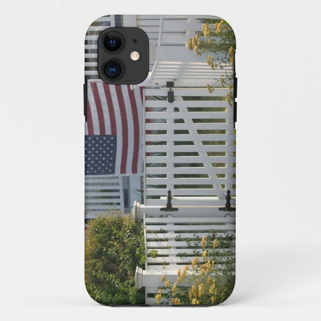 Funda De Case-Mate Para iPhone EE. UU., Massachusettes, Gloucester: Valla Patriót (Reverso)