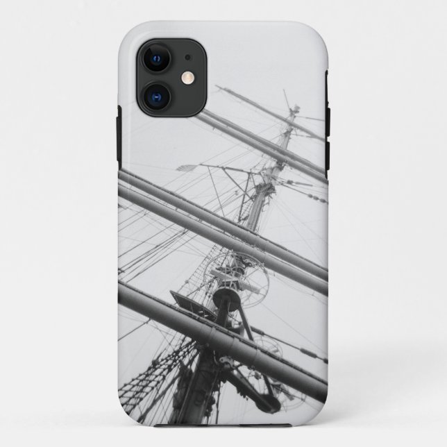 Funda De Case-Mate Para iPhone EE. UU., Massachusetts, Boston. Palos de barco alt (Reverso)