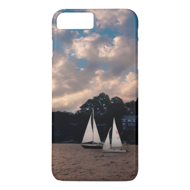 Funda De Case-Mate Para iPhone EE.UU., Massachusetts. Navegación al atardecer (Reverso)