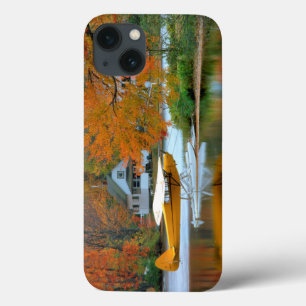 Funda Para iPhone 13 EE.UU., Nueva Inglaterra, New Hampshire. Plano flo