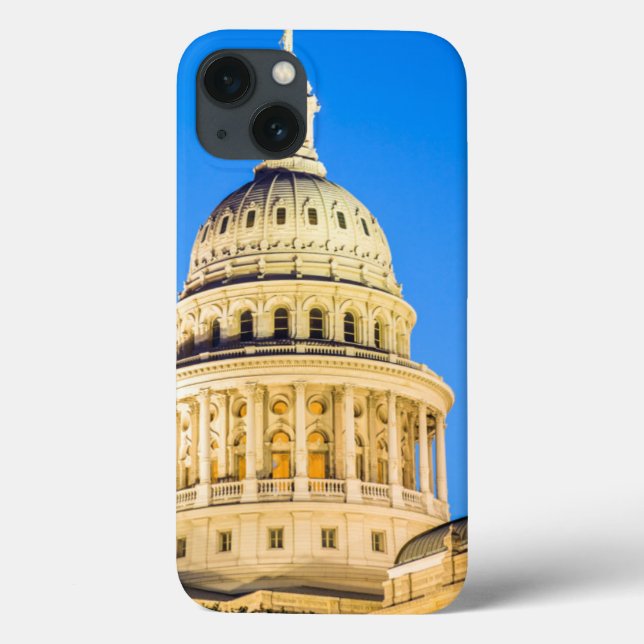 Funda De Case-Mate Para iPhone EE. UU., Texas, Austin. Edificio del Capitolio (18 (Reverso)