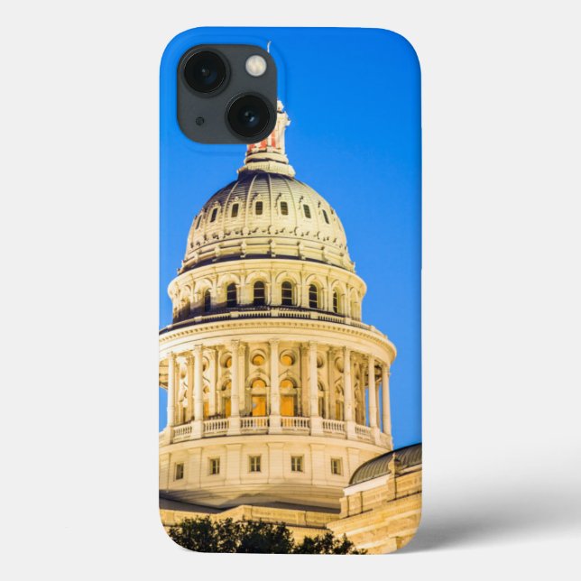 Funda De Case-Mate Para iPhone EE. UU., Texas, Austin. Edificio del Capitolio (18 (Reverso)