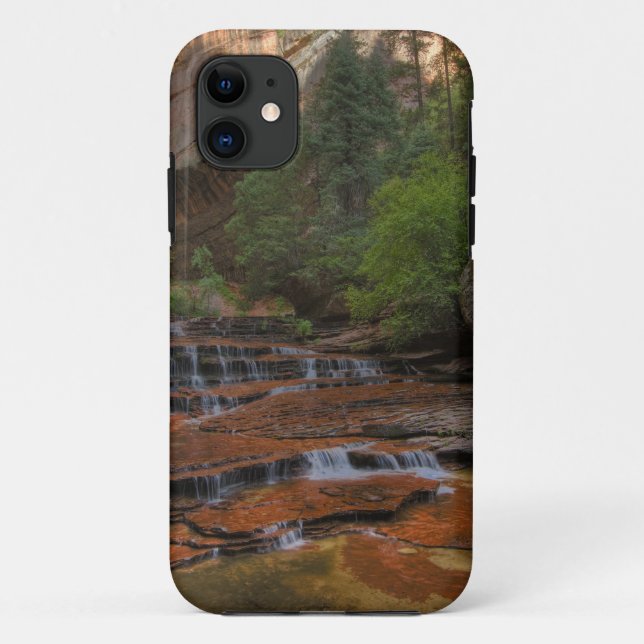 Funda De Case-Mate Para iPhone EE.UU., Utah, Parque Nacional Zion.  Escena de (Reverso)