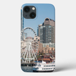 Funda Para iPhone 13 EE.UU., Wa, Seattle. Barco de crucero Argosy Harbo