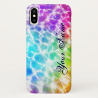Efecto arcoiris ondulado tiedye hippie personaliza