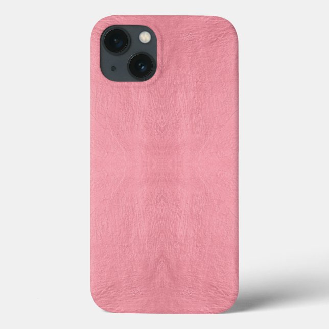 Funda De Case-Mate Para iPhone Efecto de pintura rosada (Reverso)