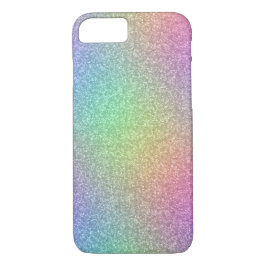 Funda Para iPhone 8/7 Efecto Purpurina arcoiris