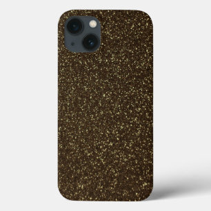 Funda Para iPhone 13 Efecto Purpurina dorado
