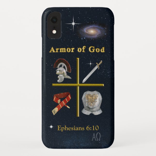 Funda De Case-Mate Para iPhone Ejército de Dios (Reverso)