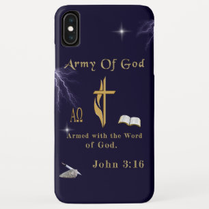 Funda Para iPhone XS Max Ejército De Dios