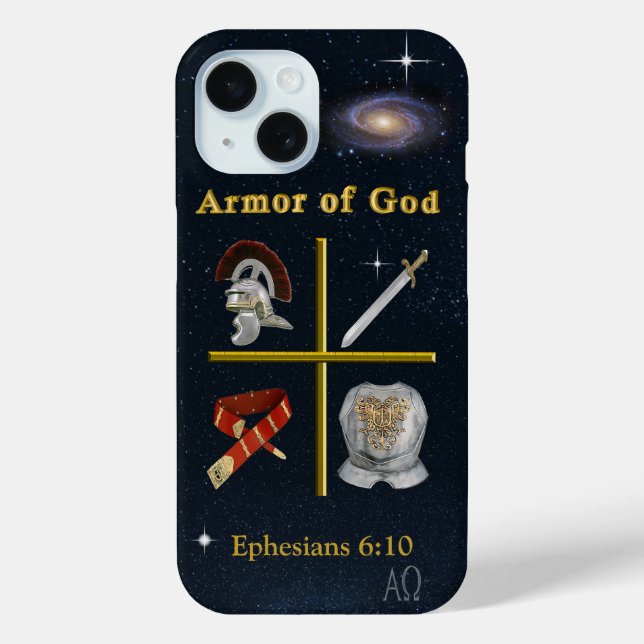 Funda De Case-Mate Para iPhone Ejército de Dios (Reverso )