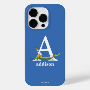 Funda Para iPhone 14 Pro De Case-Mate El ABC de Dr. Seuss: Letra A - Blanco Agrega tu