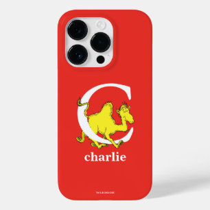 Funda Para iPhone 14 Pro De Case-Mate El ABC de Dr. Seuss: Letra C - Blanco Agrega tu
