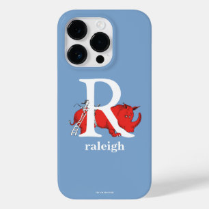 Funda Para iPhone 14 Pro De Case-Mate El ABC de Dr. Seuss: Letra R - Blanco Agrega tu