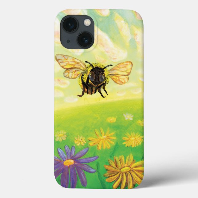 Funda De Case-Mate Para iPhone El abejorro en el horizonte (Reverso)