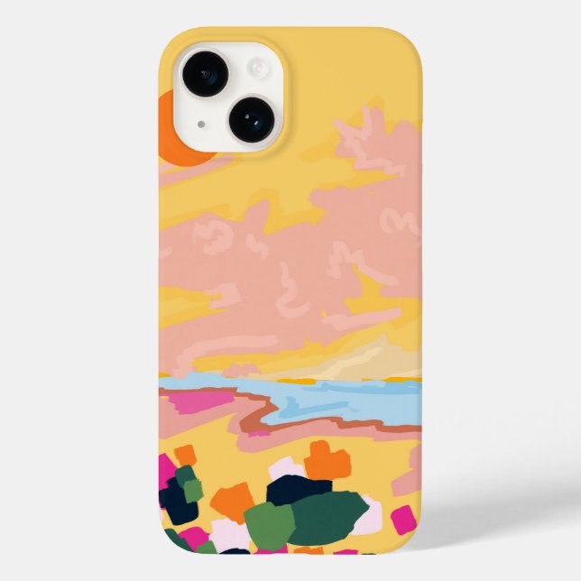 Funda De Case-Mate Para iPhone El abrazo del sol (Reverso )