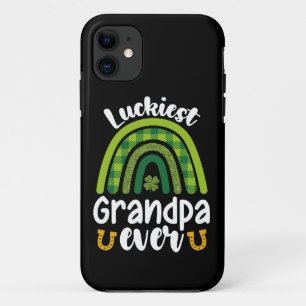 Funda Para iPhone 11 El Abuelo Más Afortunado de la Familia Día de San