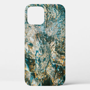 Funda Para iPhone 12 El agua salpicada en la fotografía de primer plan