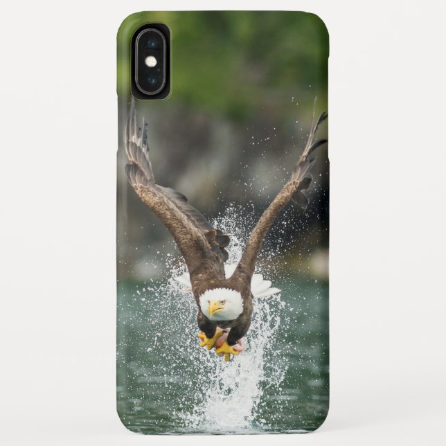 Funda De Case-Mate Para iPhone El águila calva es el gran golpe (Reverso)