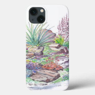 Funda Para iPhone 13 El ajardinar alpino del jardín
