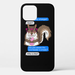 Funda Para iPhone 12 El Amante De La Ardilla Divertida Cute Texteando E