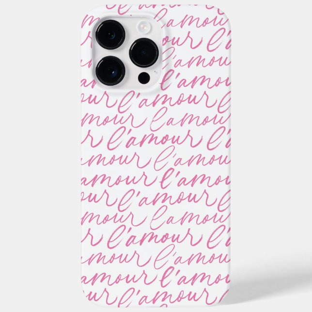 Funda De Case-Mate Para iPhone El amor (Reverso)