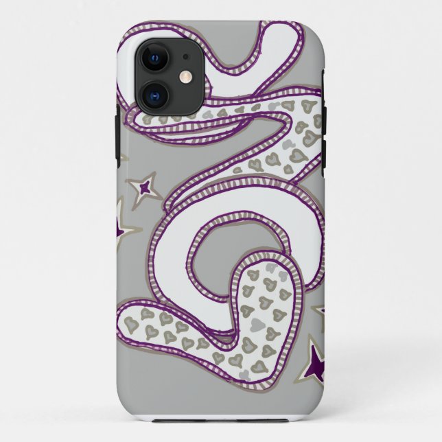 Funda De Case-Mate Para iPhone El amor al estilo de los años 60 (Reverso)