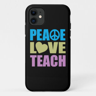 Funda Para iPhone 11 El amor de la paz enseña