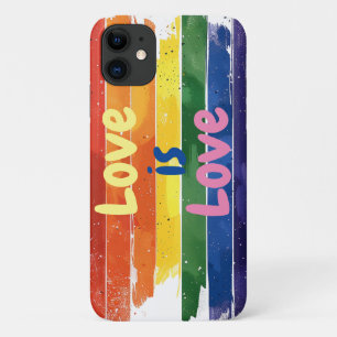 Funda Para iPhone 11 El amor es amor, el diseño del orgullo