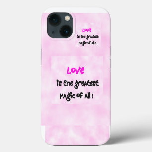 Funda Para iPhone 13 El amor es la mayor magia de todos