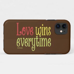Funda Para iPhone 11 EL AMOR GANA SIEMPRE día de San Valentín