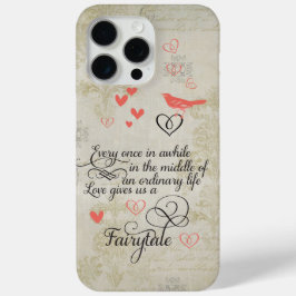 Funda Para iPhone 15 Pro Max El amor nos da un funda de Fairy Tale Boda iphone 