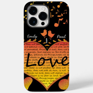 Funda Para iPhone 14 Pro Max De Case-Mate El amor soporta todas las cosas 1 Corintios