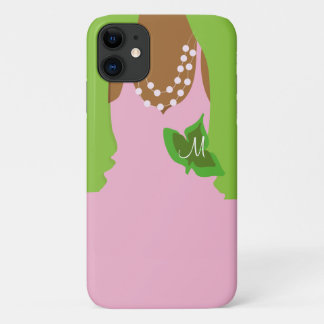 Funda Para iPhone 11 El amor verde rosa por la vida