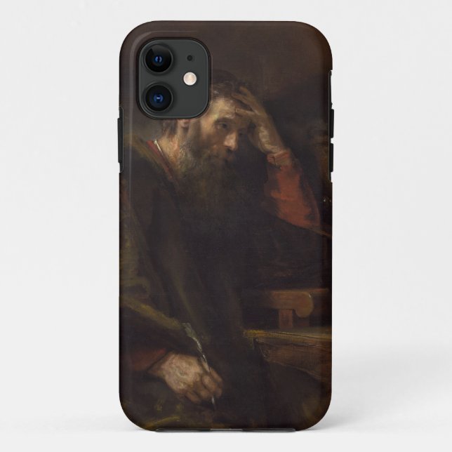 Funda De Case-Mate Para iPhone El apóstol Paul, c.1657 (aceite sobre lienzo) (Reverso)