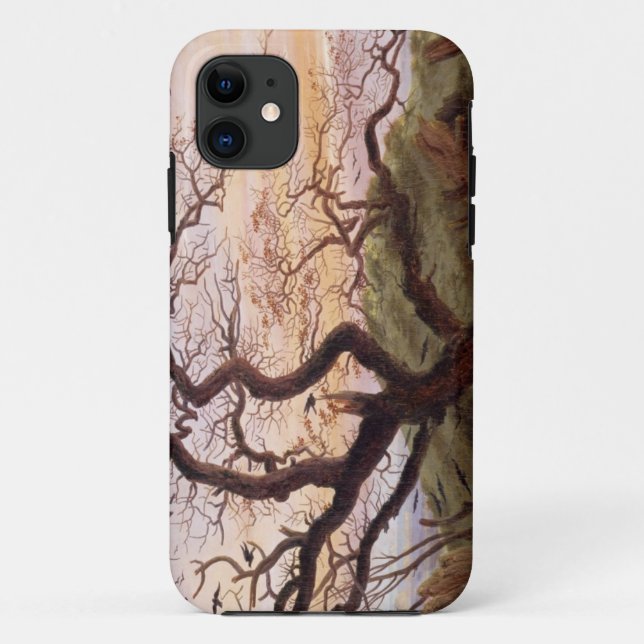 Funda De Case-Mate Para iPhone El árbol de cuervos, 1822 (Reverso)