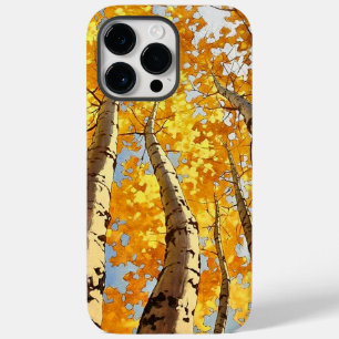 Funda Para iPhone 14 Pro Max De Case-Mate El árbol dorado durante la temporada de otoño