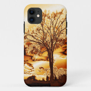 El árbol en el funda Molten Gold para iPhone 5