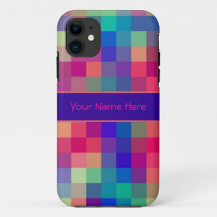 Funda Para iPhone 11 El arco iris brillante comprueba el modelo